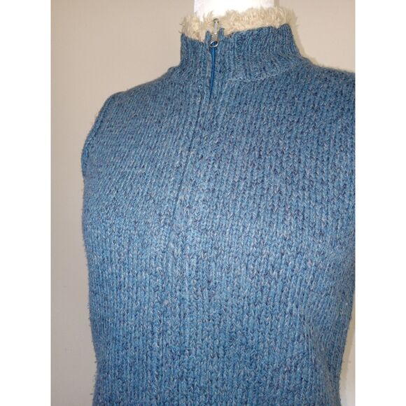 Guide Series XS Blue Sherpa Lined Sweater Vest - Picture 2 of 8
